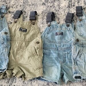 OshKosh B'gosh Kids Denim and Khaki Overalls